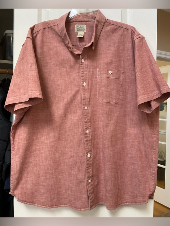 L.L. Bean Other - LL Bean Mens Short Sleeve Button Down